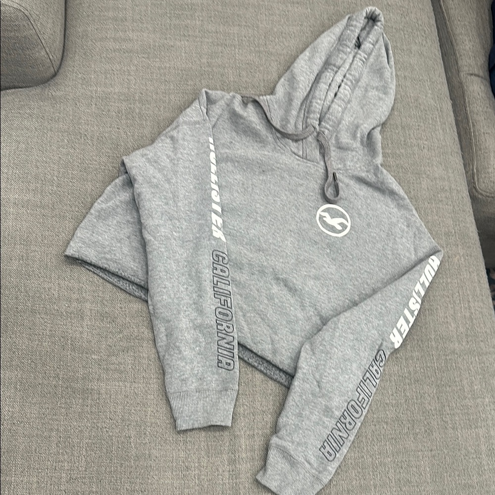 Hollister Gray Hoodie with California Print